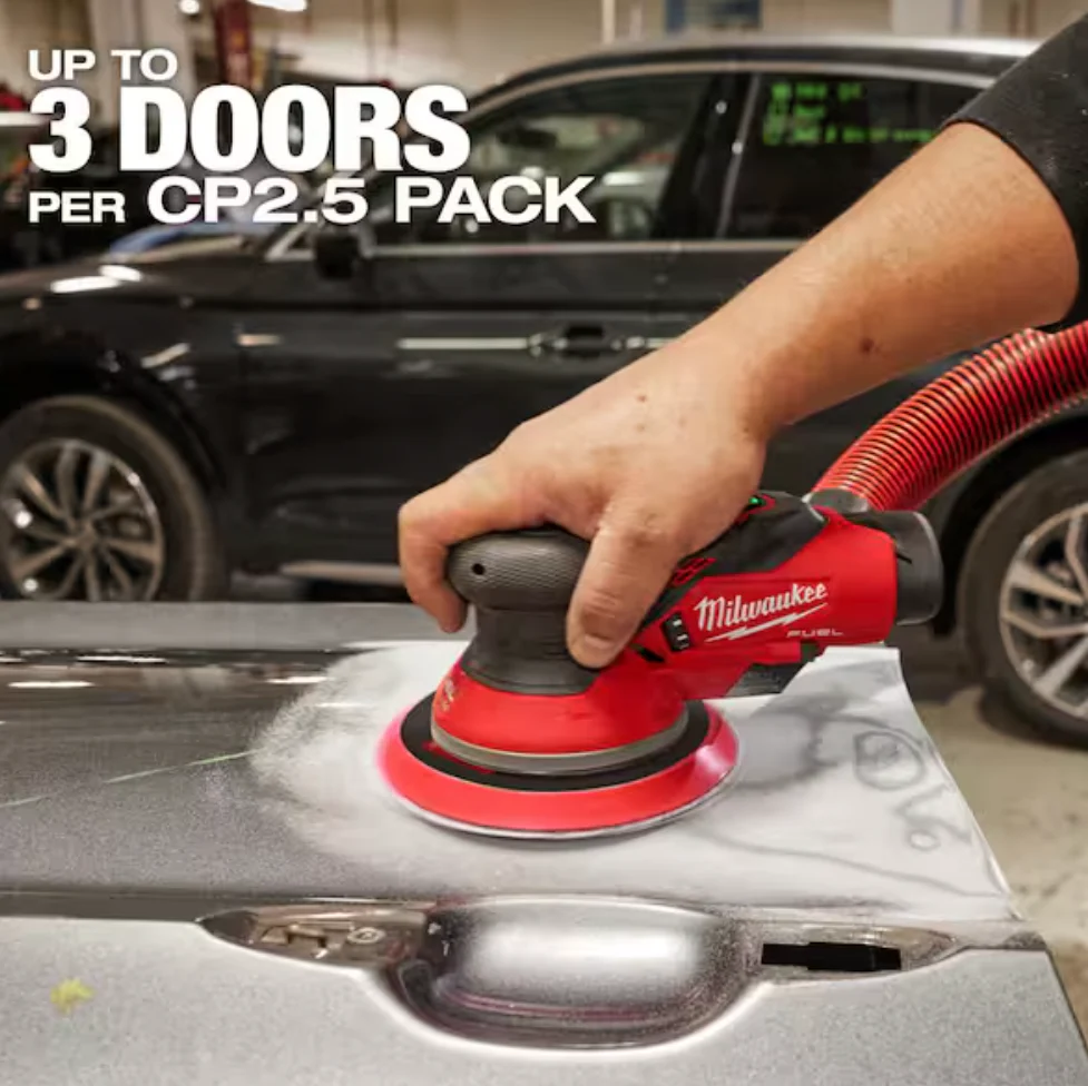 Milwaukee 2585-20 M12 FUEL™ 6" Random Orbital Sander (3/16")(Tool Only) - Image 8
