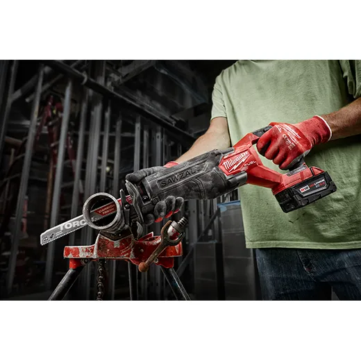 Milwaukee 2821-21 M18 FUEL™ SAWZALL® Reciprocating Saw - 1 Battery XC5.0 Kit - Image 7