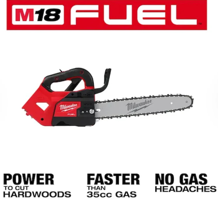 Milwaukee 2826-20T M18 FUEL™ 14" Top Handle Chainsaw (Tool Only) - Image 2