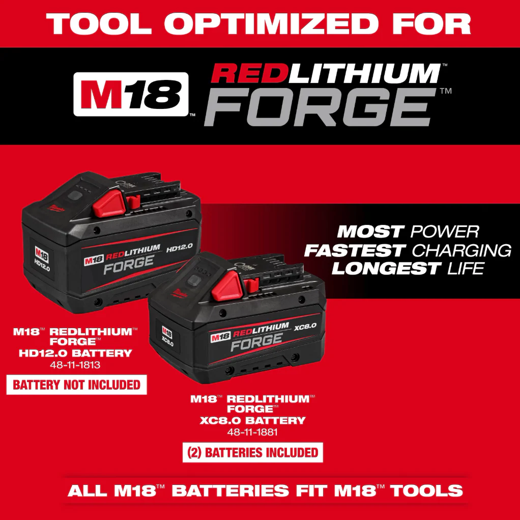 Milwaukee 2827-22 M18 FUEL™ 20" Dual Battery Chainsaw Kit - Image 5