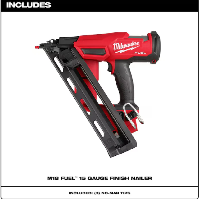 Milwaukee 2839-20 M18 FUEL™ 15 Gauge Finish Nailer (Tool Only) - Image 2