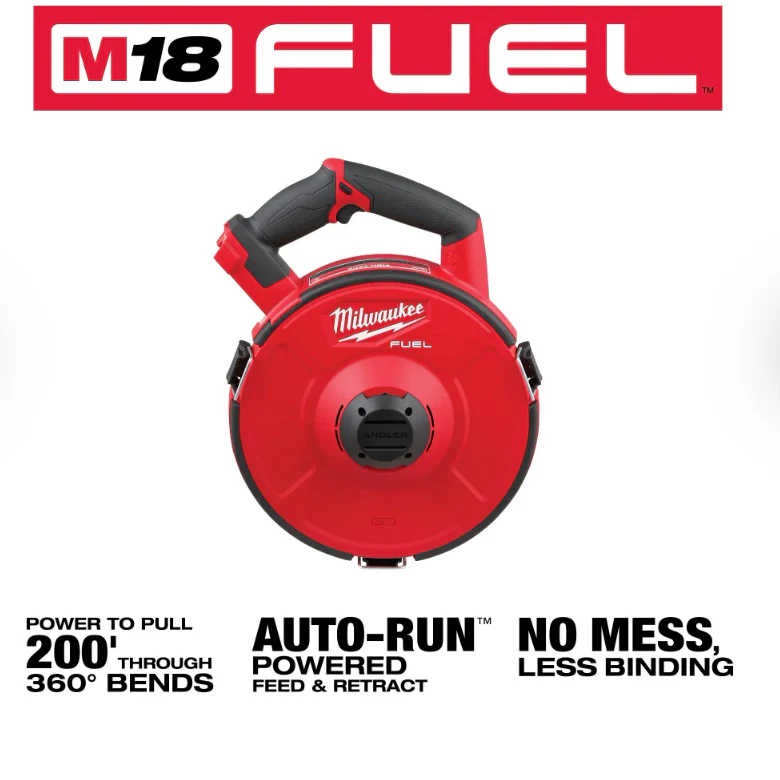 Milwaukee 2873-20 M18 FUEL™ ANGLER™ Interchangeable Pulling Fish Tape System - Image 5