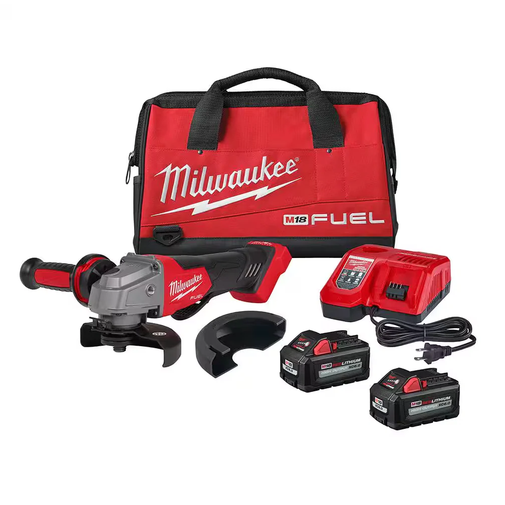 Milwaukee 2880-22 M18 FUEL™  4-1/2"/5" Braking Grinder Paddle Switch, No-Lock Kit