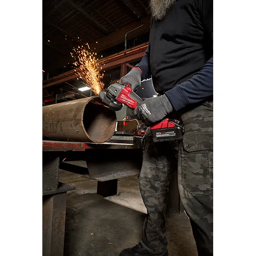Milwaukee 2880-22 M18 FUEL™  4-1/2"/5" Braking Grinder Paddle Switch, No-Lock Kit - Image 7