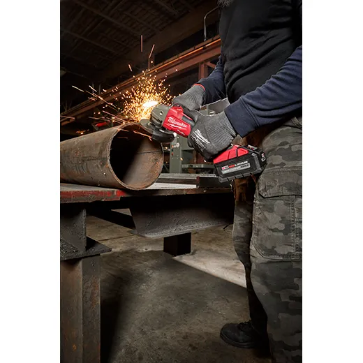 Milwaukee 2881-20 M18 FUEL™ M18 FUEL™ 4-1/2" / 5" Braking Grinder Slide Switch, Lock-On (Tool Only) - Image 7