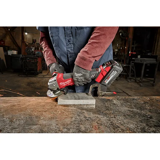 Milwaukee 2888-20 M18 FUEL™ 4-1/2"- 5" Variable Speed Braking Angle Grinder, Paddle Switch No-Lock (Tool Only) - Image 6