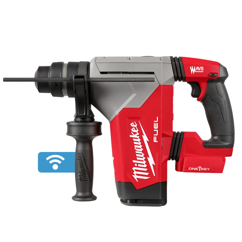 Milwaukee 2915-22DE M18 FUEL™ 1-1/8" SDS Plus Rotary Hammer w/ ONE-KEY™ & HAMMERVAC™ Dedicated Dust Extractor Kit - Image 3