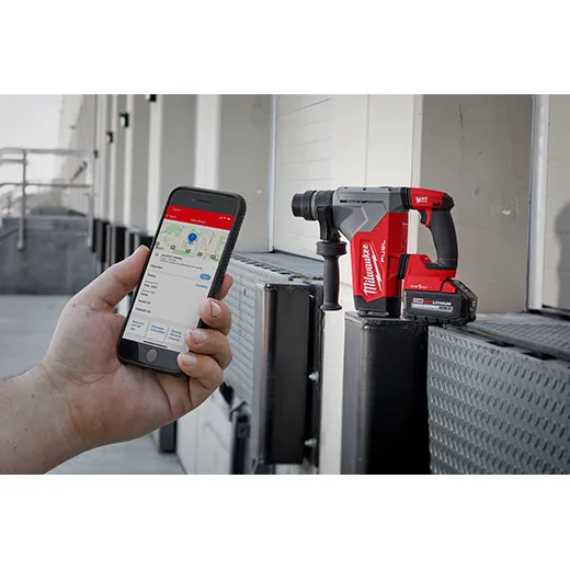Milwaukee 2915-22DE M18 FUEL™ 1-1/8" SDS Plus Rotary Hammer w/ ONE-KEY™ & HAMMERVAC™ Dedicated Dust Extractor Kit - Image 8