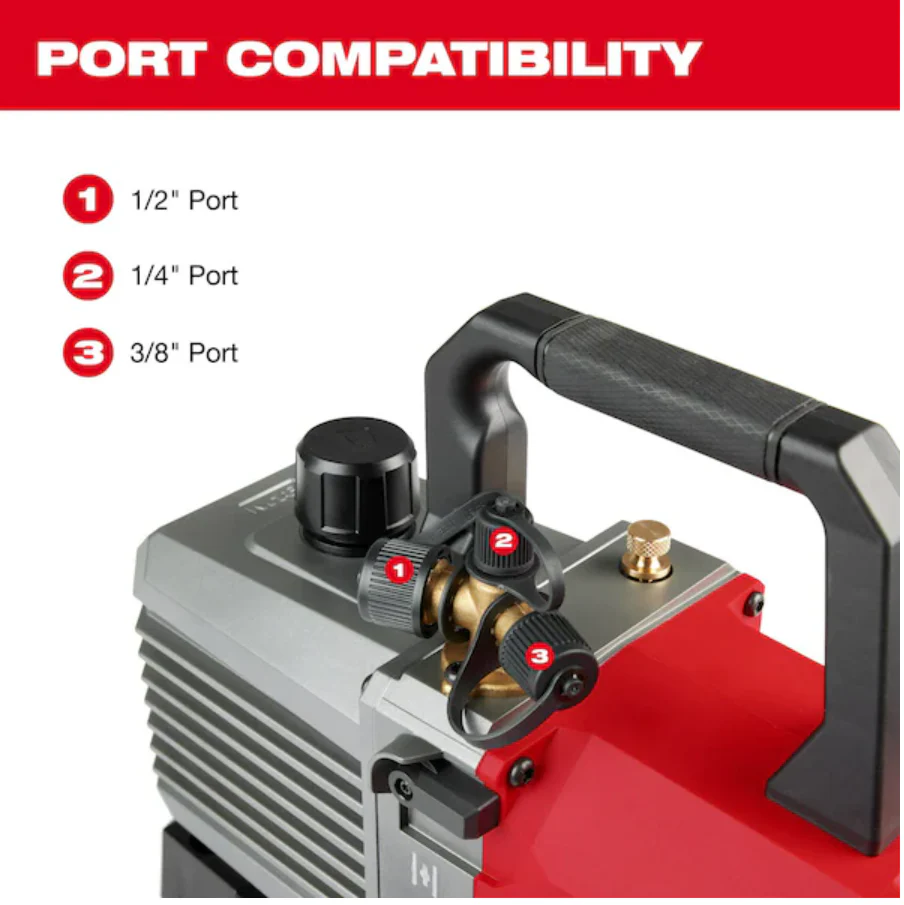 Milwaukee 2941-21 M18 FUEL™ 5 CFM Vacuum Pump Kit - Image 4