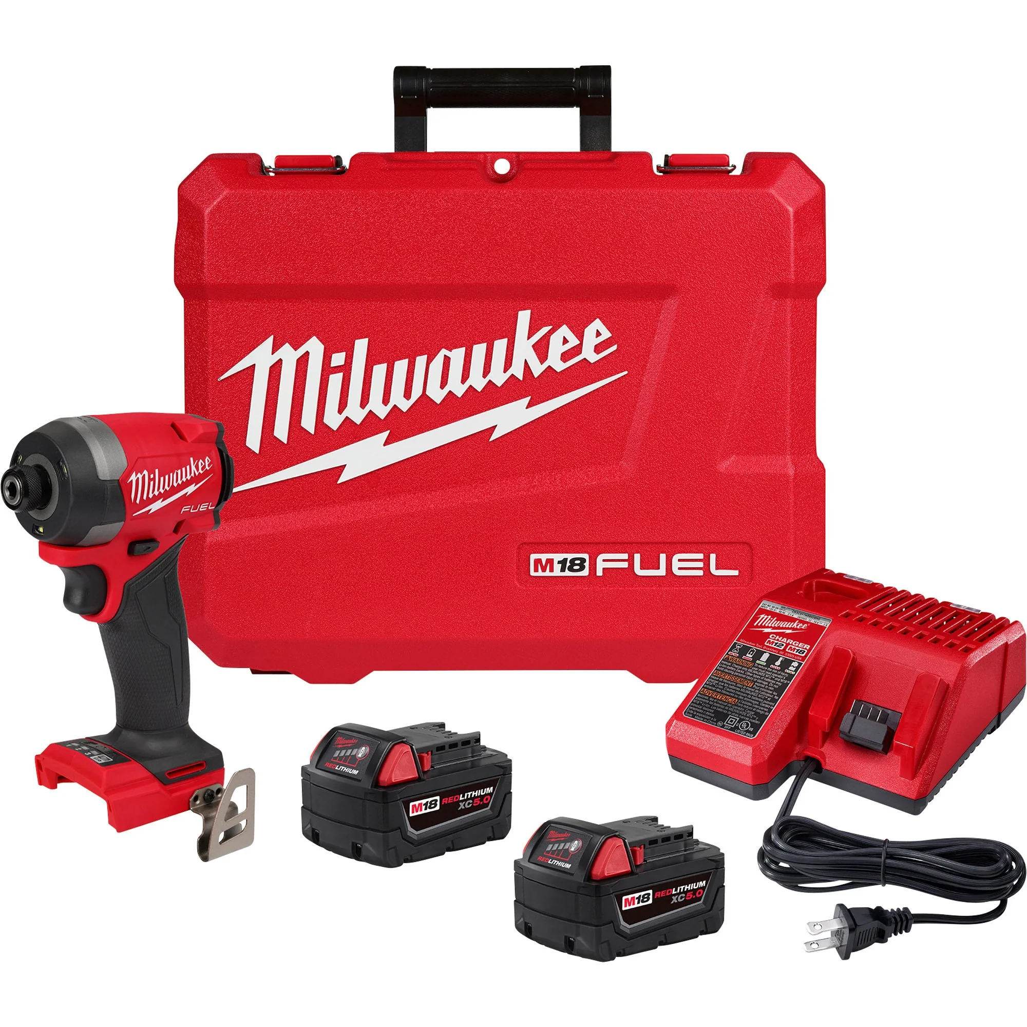 Milwaukee 2953-22 M18 FUEL™ 1/4" Hex Impact Driver Kit