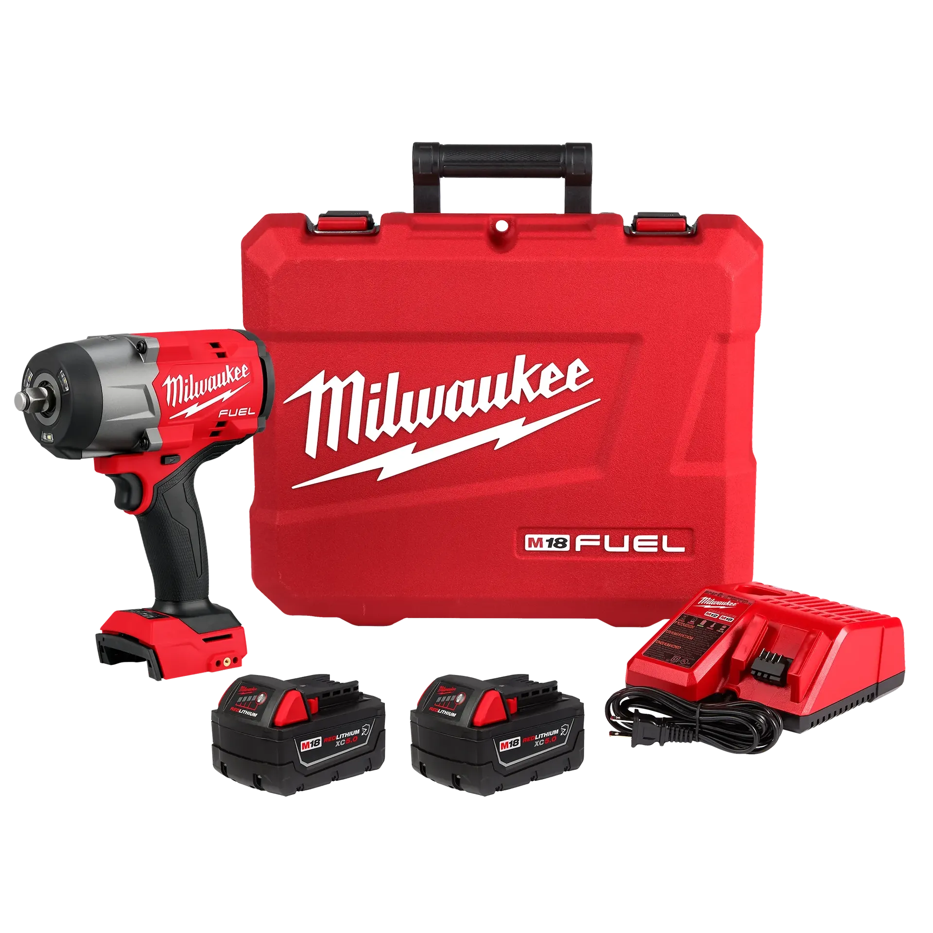 Milwaukee 2967-22 M18 FUEL™ ½” High Torque Impact Wrench w/ Friction Ring Kit