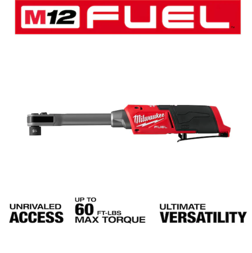Milwaukee 3050-20 M12 FUEL™ INSIDER™ Extended Reach Box Ratchet (Tool Only) - Image 5