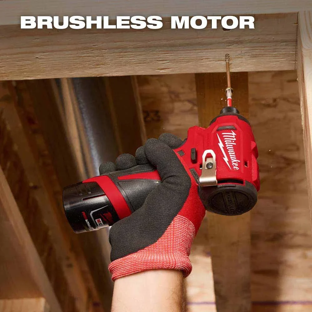 Milwaukee 3450-20 M12 Subcompact Brushless 1/4" Hex Impact Driver - Image 8
