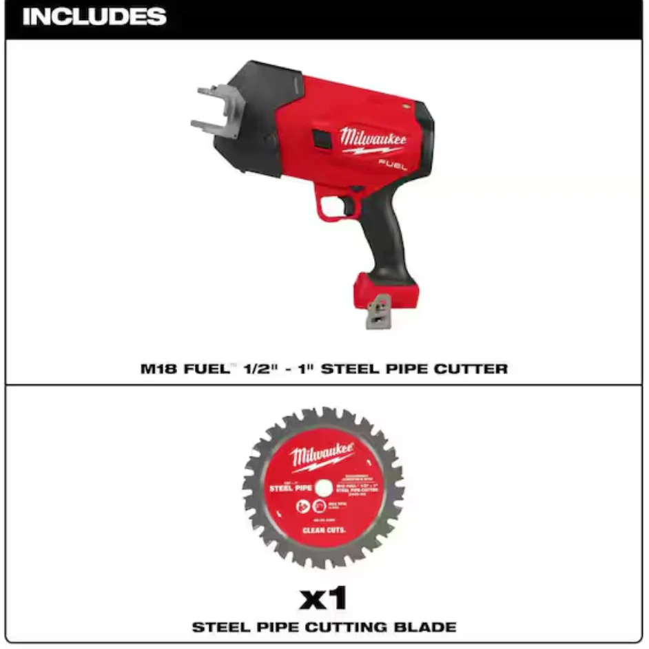 Milwaukee 3469-20 M18 FUEL™ 1/2”-1” Steel Pipe Cutter (Tool Only) - Image 2