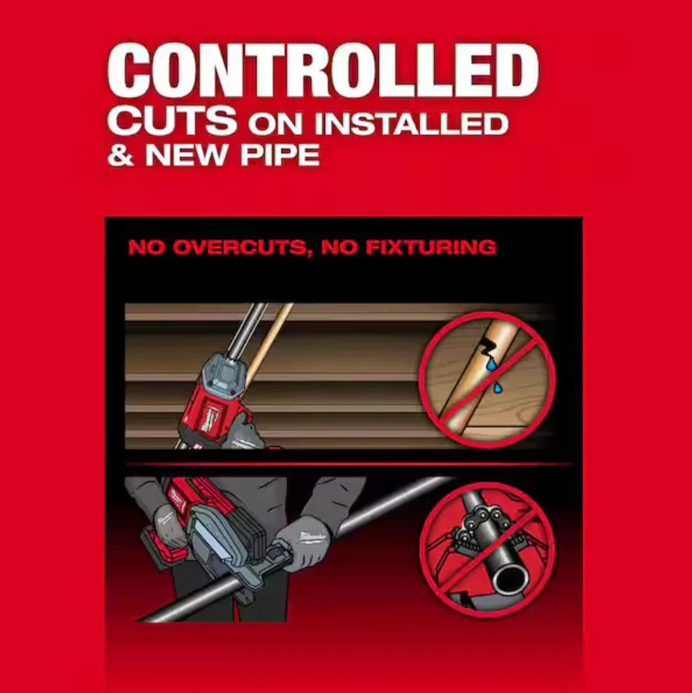 Milwaukee 3469-20 M18 FUEL™ 1/2”-1” Steel Pipe Cutter (Tool Only) - Image 8