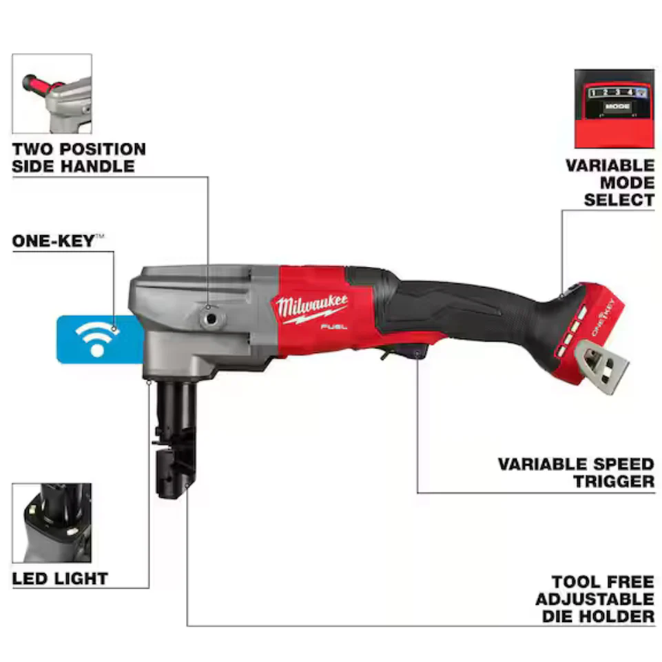 Milwaukee 3476-20 M18 FUEL™ 10 Gauge Nibbler (Tool Only) - Image 2