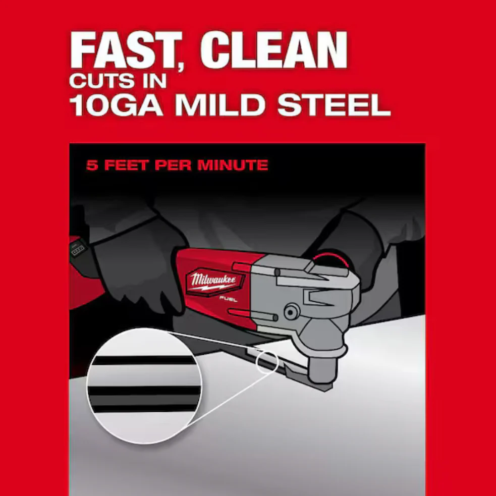 Milwaukee 3476-20 M18 FUEL™ 10 Gauge Nibbler (Tool Only) - Image 6