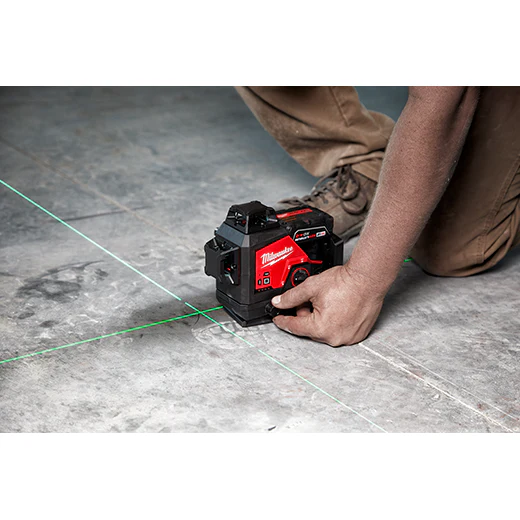 Milwaukee 3632-21 M12™ Green 360˚ 3 Plane Laser Kit - Image 8