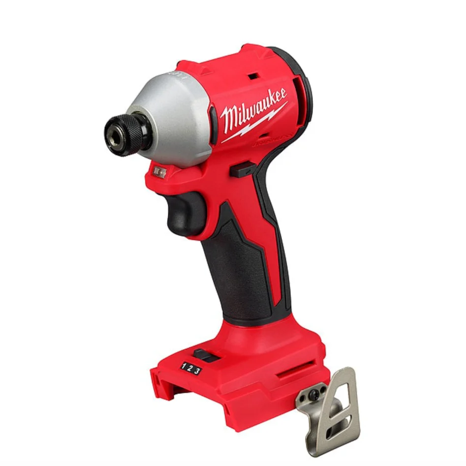 Milwaukee 3693-22CX M18 Brushless 2-Tool Combo Kit, 1/2" Hammer Drill/Impact Driver,  1/4" Hex Impact Driver - Image 3