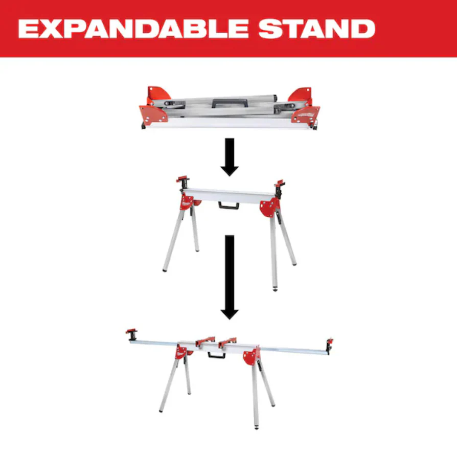 Milwaukee 48-08-0551 Folding Miter Saw Stand - Image 3