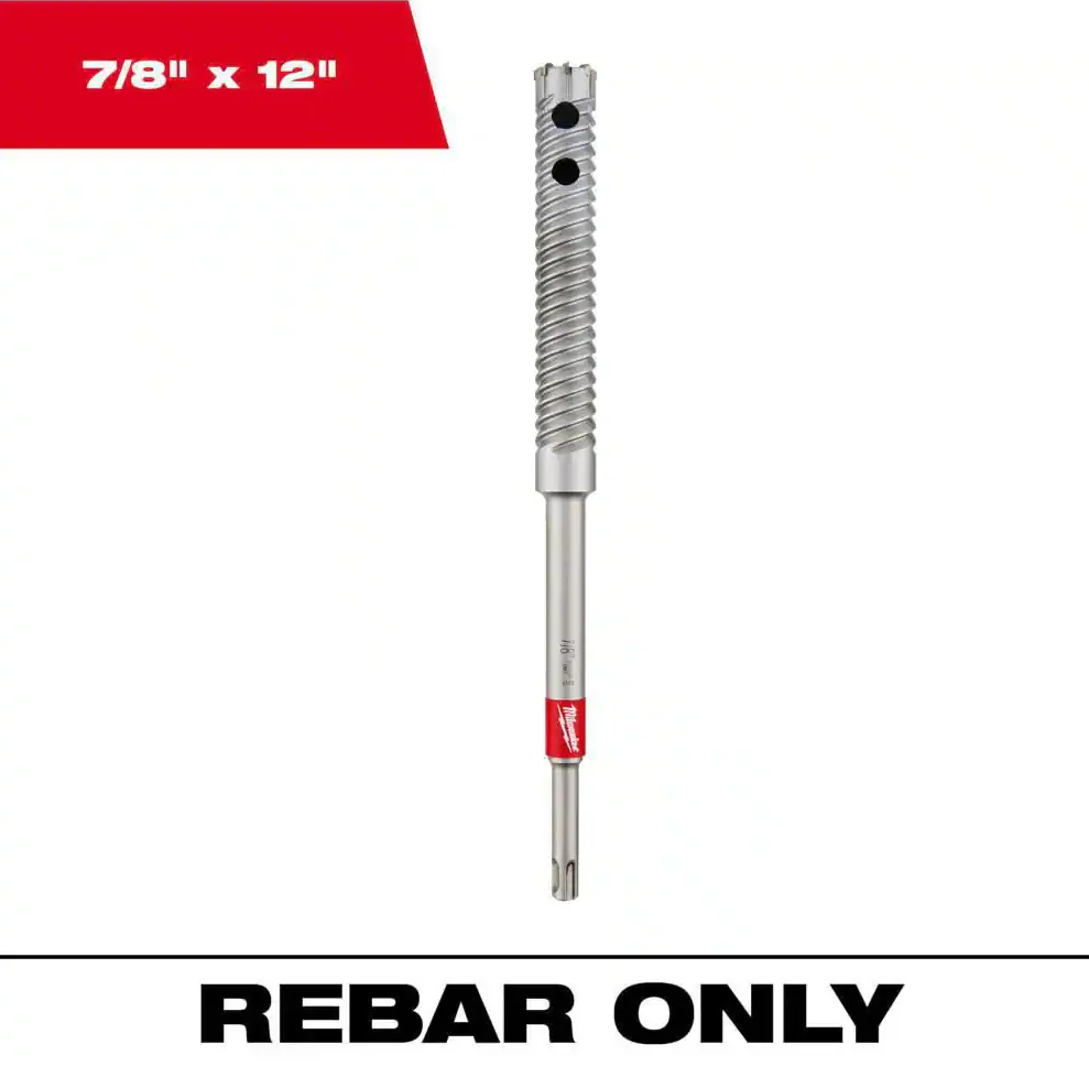 Milwaukee 48-20-6727 SDS Plus Rebar Cutter, 7/8" x 12"