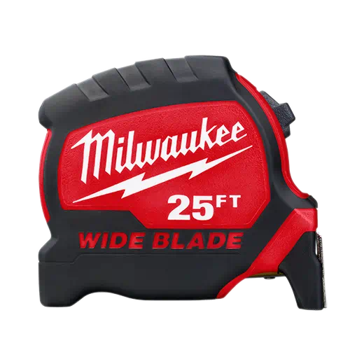 Milwaukee 48-22-1225 Wide Blade Tape Measure 25'