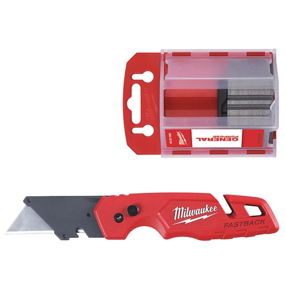 Milwaukee 48-22-1504 FASTBACK™ Folding Utility Knife and Blades Set - Image 2