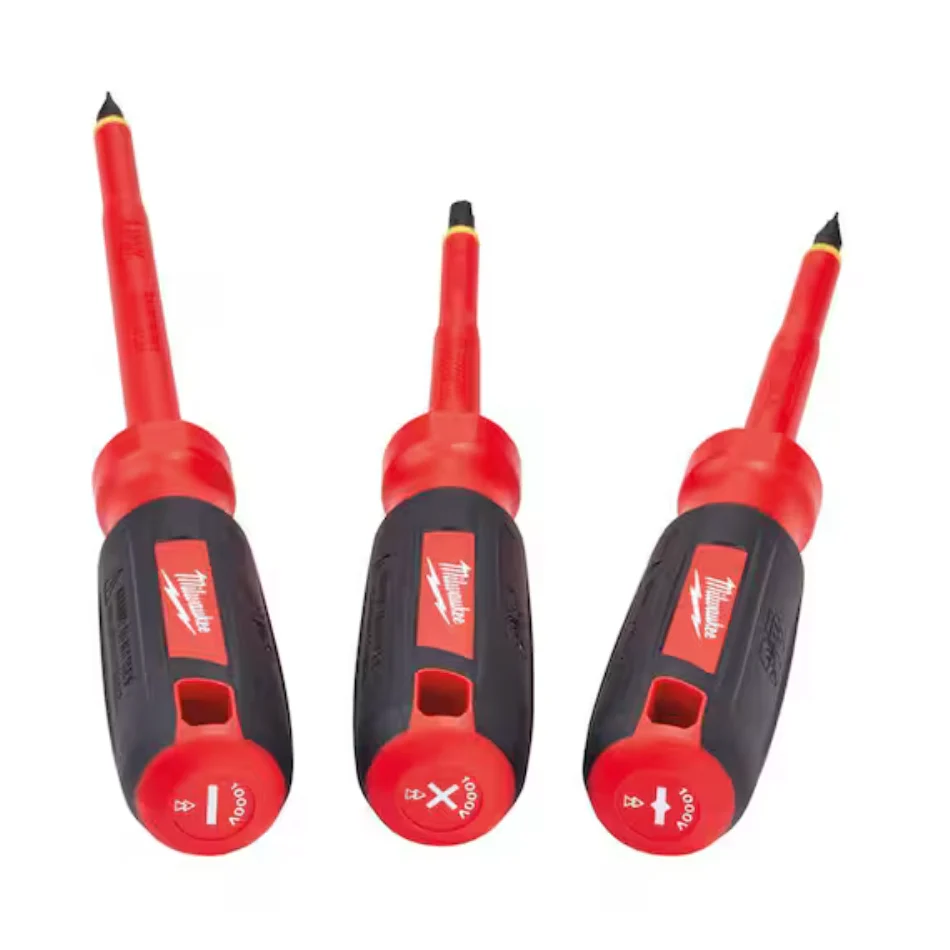 Milwaukee 48-22-2202 - 3PC 1000V Insulated Screwdriver Set - Image 4