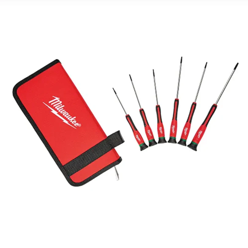Milwaukee 48-22-2610 6 PC TORX® Precision Screwdriver Set w/ Case