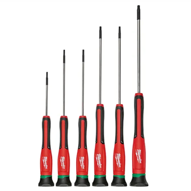 Milwaukee 48-22-2610 6 PC TORX® Precision Screwdriver Set w/ Case - Image 2