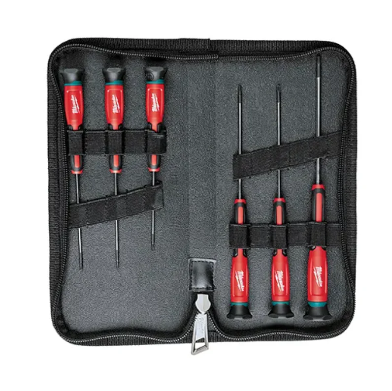 Milwaukee 48-22-2610 6 PC TORX® Precision Screwdriver Set w/ Case - Image 3
