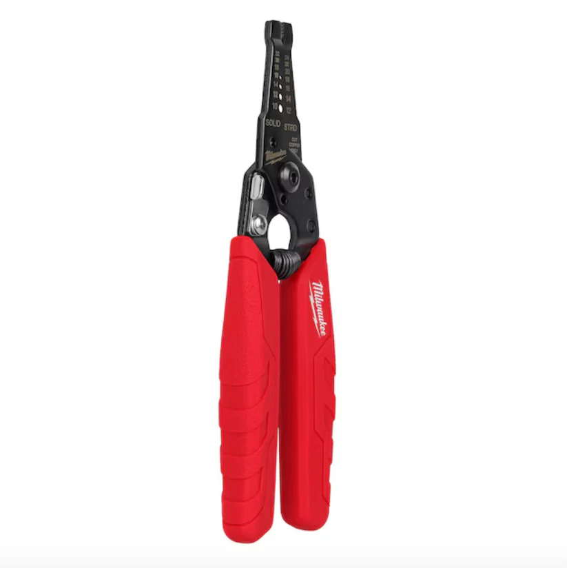 Milwaukee 48-22-3044 - 10-24 AWG Compact Comfort Grip Wire Stripper & Cutter