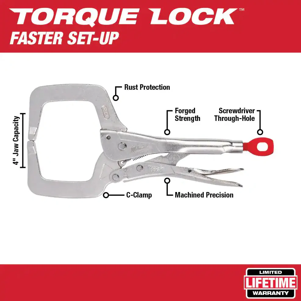 Milwaukee 48-22-3690 TORQUE LOCK™ LOCKING PLIERS KIT - 10pc - Image 6