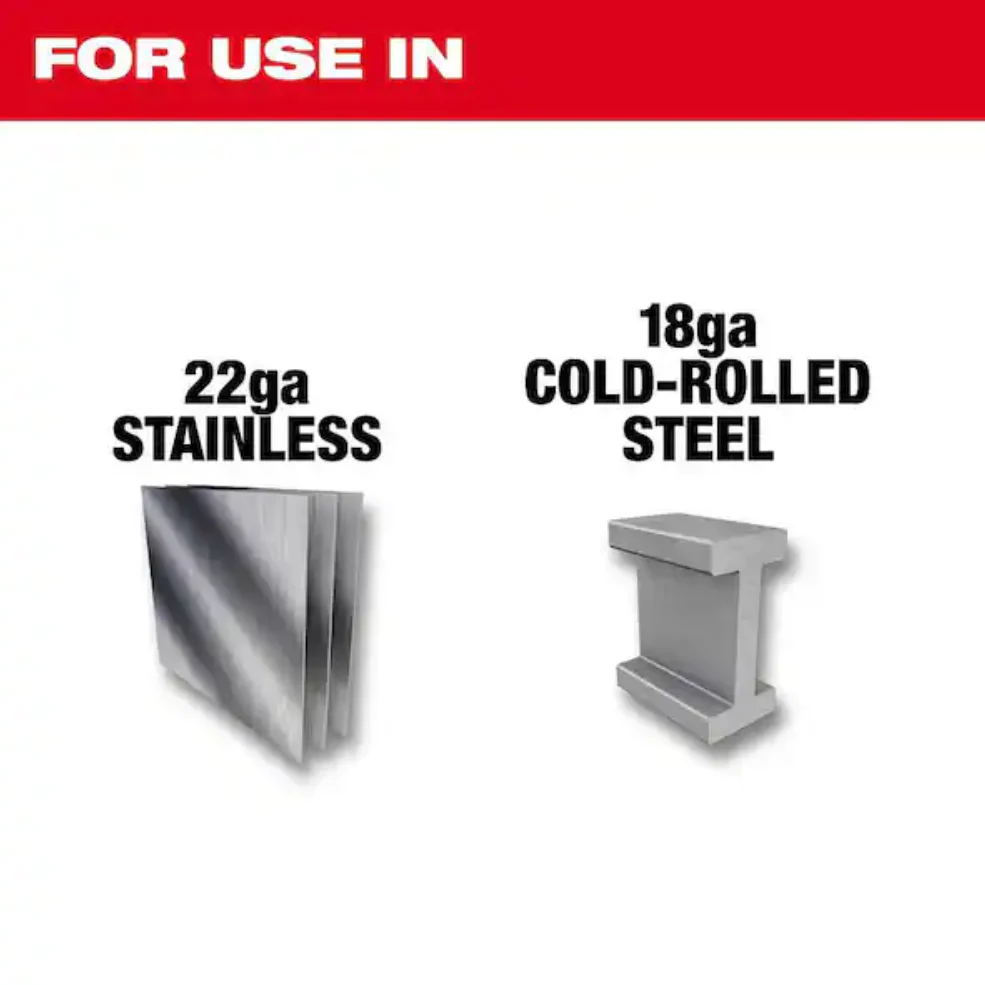 Milwaukee 48-22-4563 Aviation Snip Set, 3pc - Image 7