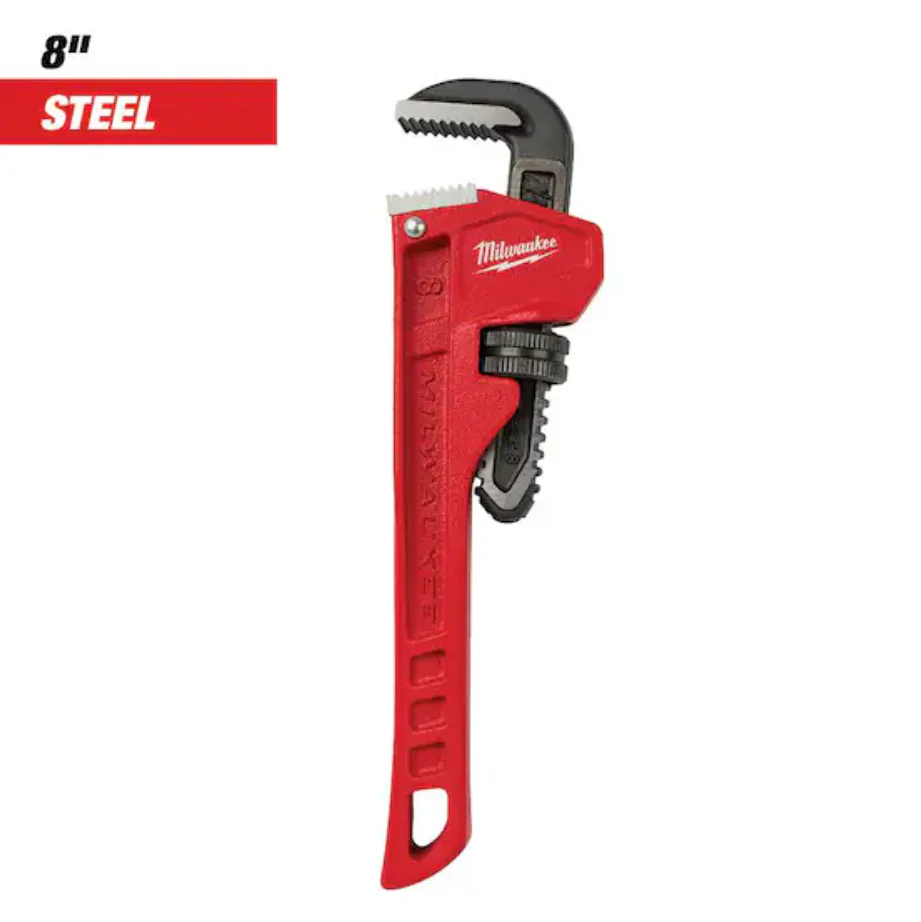 Milwaukee 48-22-7108 Steel Pipe Wrench - 8" - Image 2