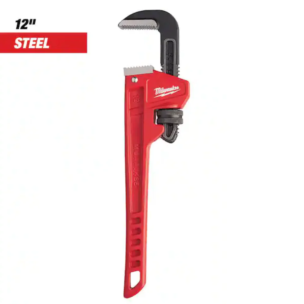 Milwaukee 48-22-7112 Steel Pipe Wrench - 12" - Image 2