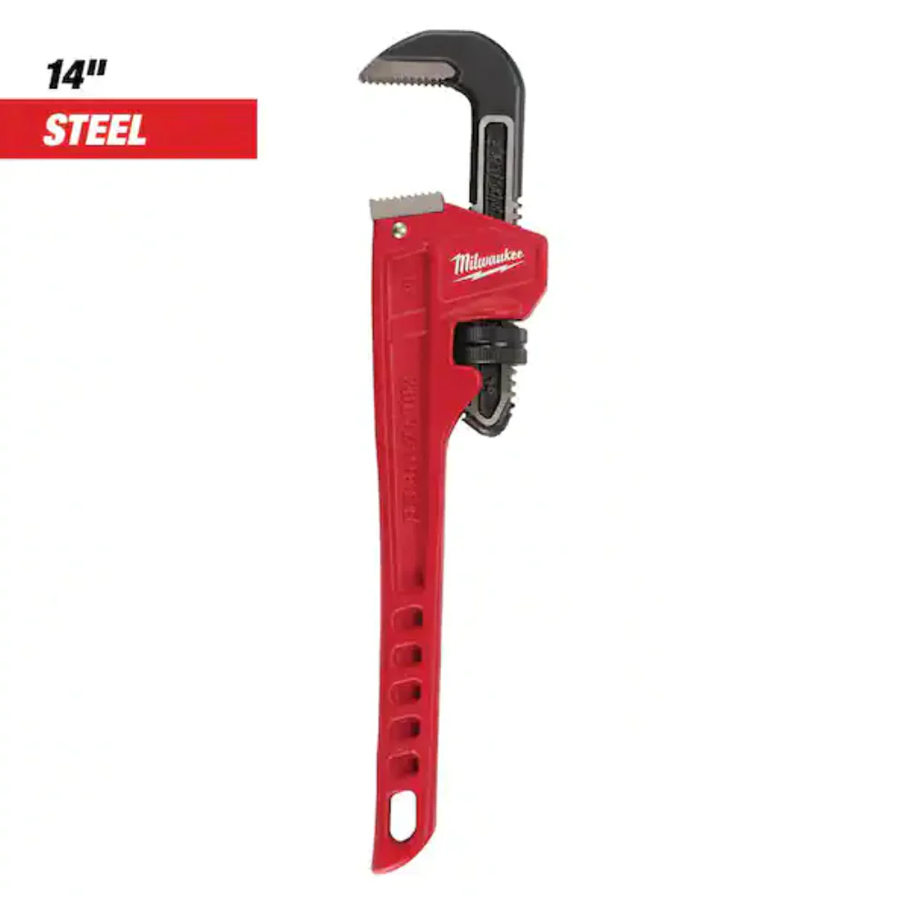 Milwaukee 48-22-7114 Steel Pipe Wrench - 14" - Image 2