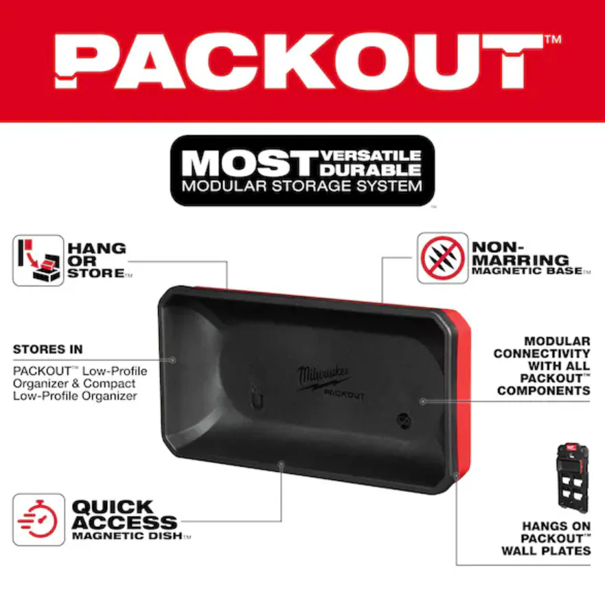 Milwaukee 48-22-8071 PACKOUT™ Large Magnetic Bin - Image 3