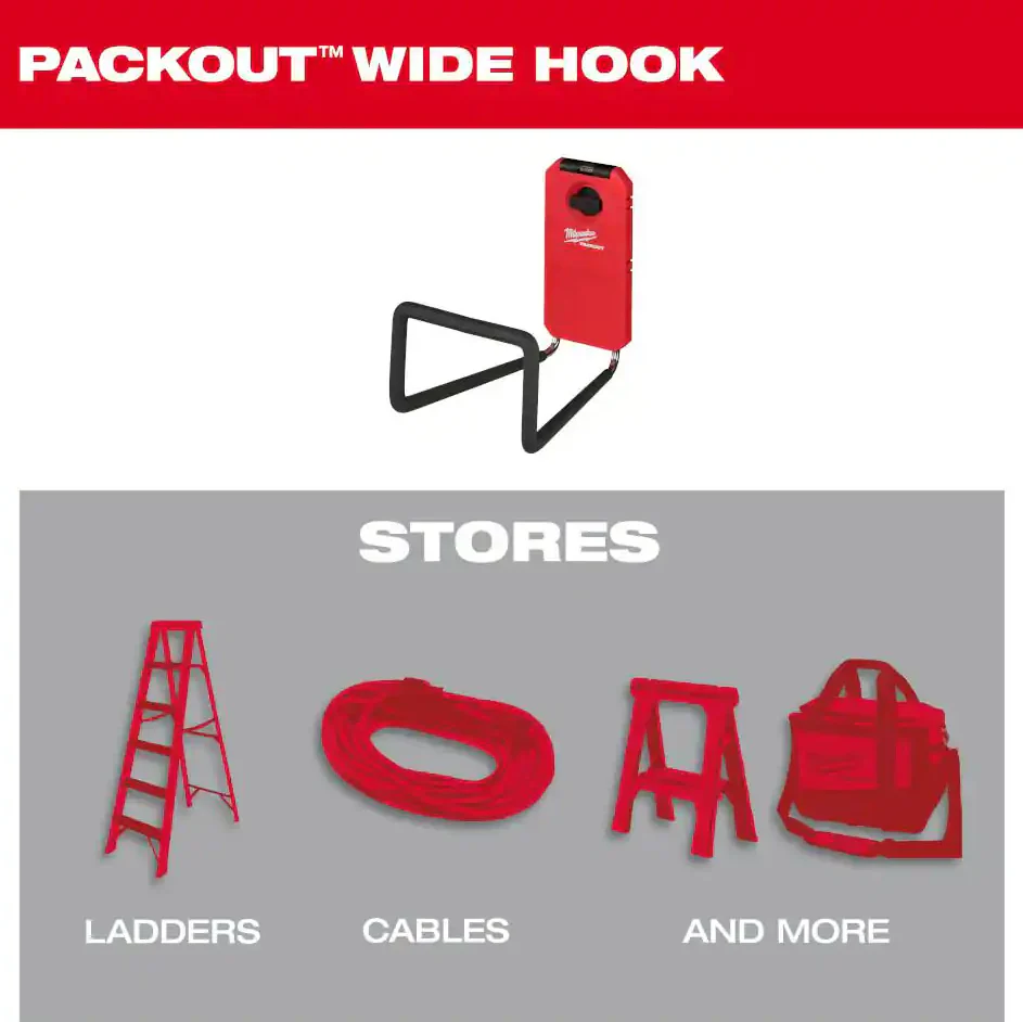 Milwaukee 48-22-8332 PACKOUT™ Wide Hook - Image 5
