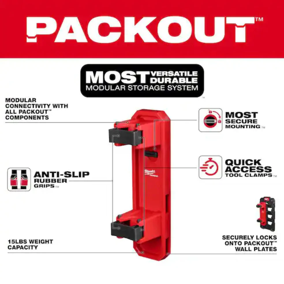 Milwaukee 48-22-8348 PACKOUT™ Long Handle Tool Holder - Image 3