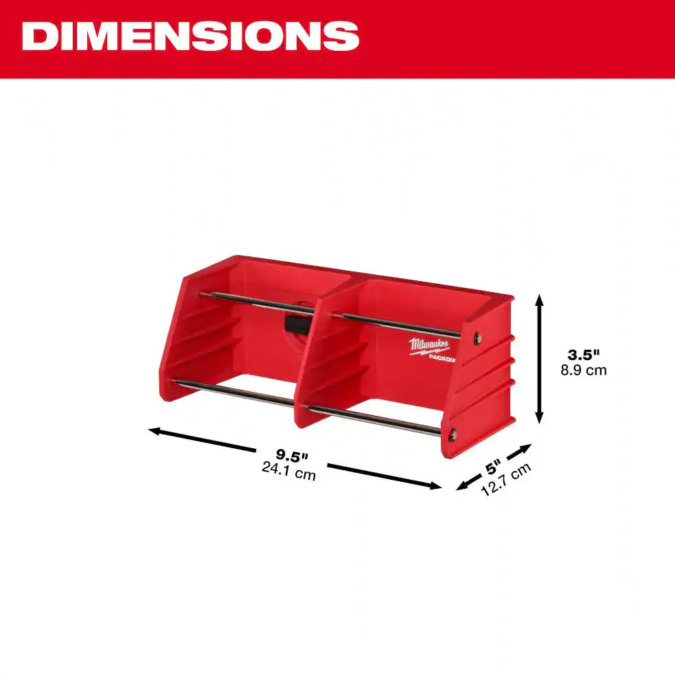 Milwaukee 48-22-8340 PACKOUT™ Tool Rack - Image 2