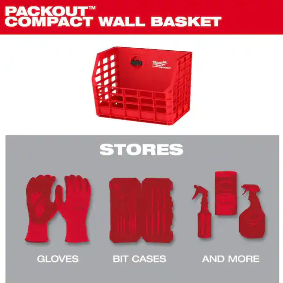 Milwaukee 48-22-8342 PACKOUT™ Compact Wall Basket - Image 5