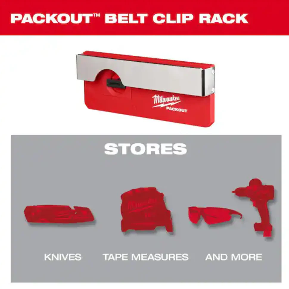 Milwaukee 48-22-8344 PACKOUT™ Belt Clip Rack - Image 5