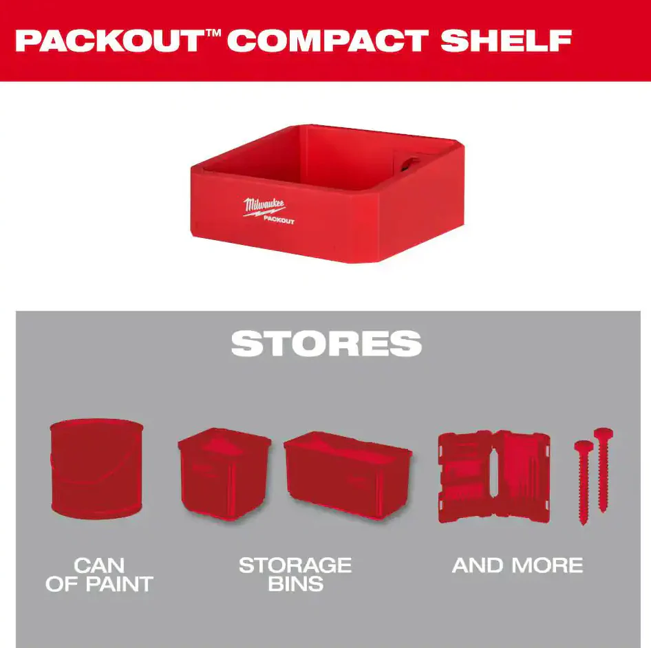 Milwaukee 48-22-8347 PACKOUT™ Compact Shelf - Image 6