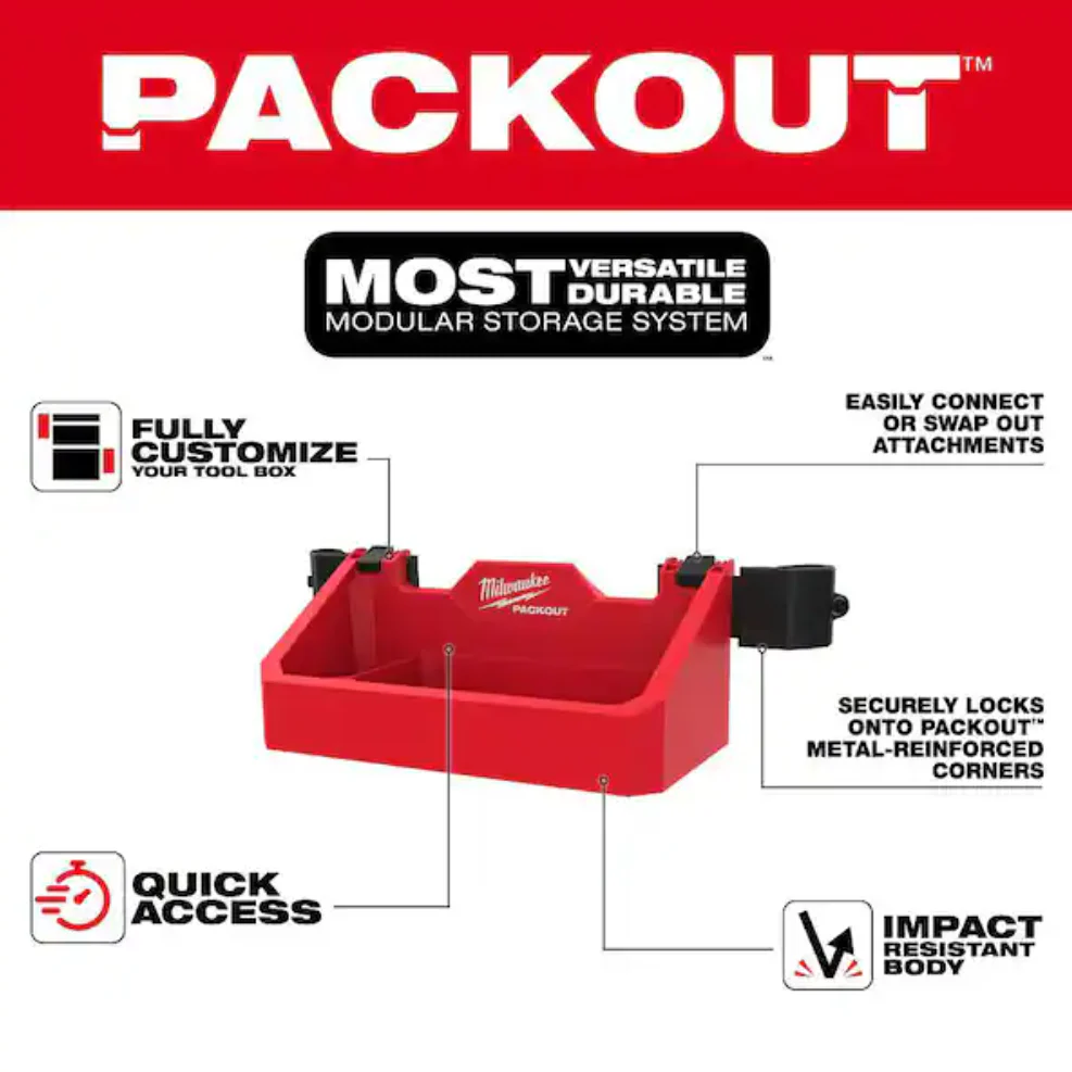 Milwaukee 48-22-8605 PACKOUT™ Tool Box Tray Attachment - Image 3