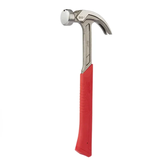 Milwaukee 48-22-9080 20oz Curved Claw Smooth Face Hammer - Image 2