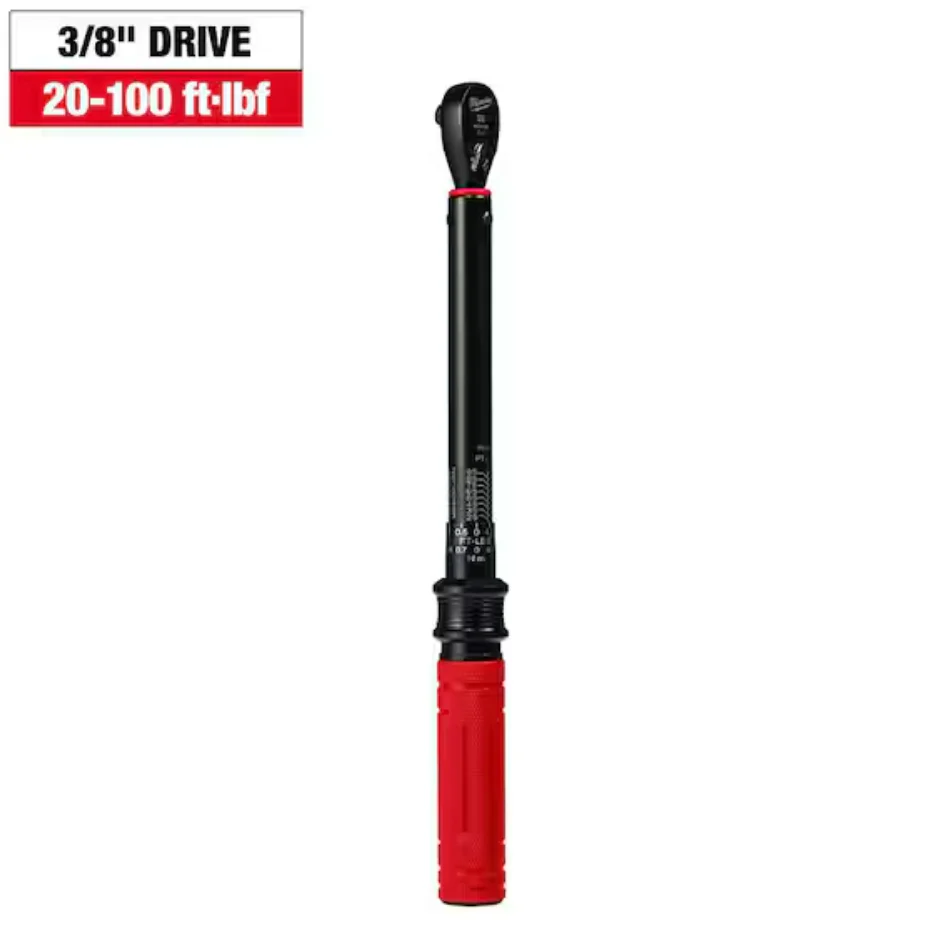 Milwaukee 48-22-9202 - 3/8” Drive Click Torque Wrench (20-100 ft/lbf) - Image 4