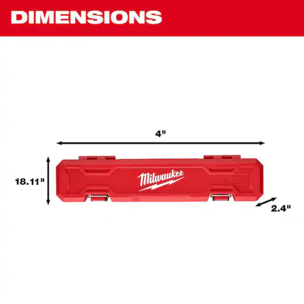 Milwaukee 48-22-9202 - 3/8” Drive Click Torque Wrench (20-100 ft/lbf) - Image 5