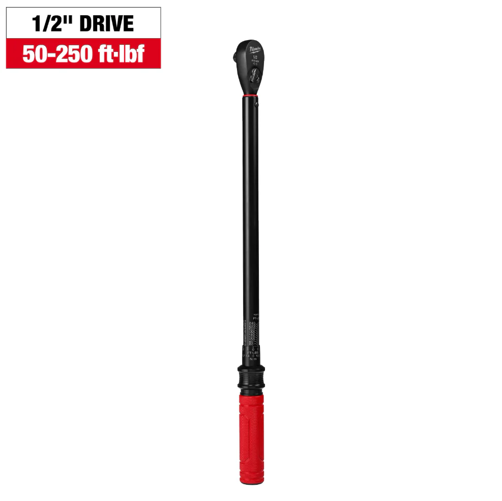 Milwaukee 48-22-9203 - 1/2" Drive Click Torque Wrench (50-250 ft·lbf) - Image 4