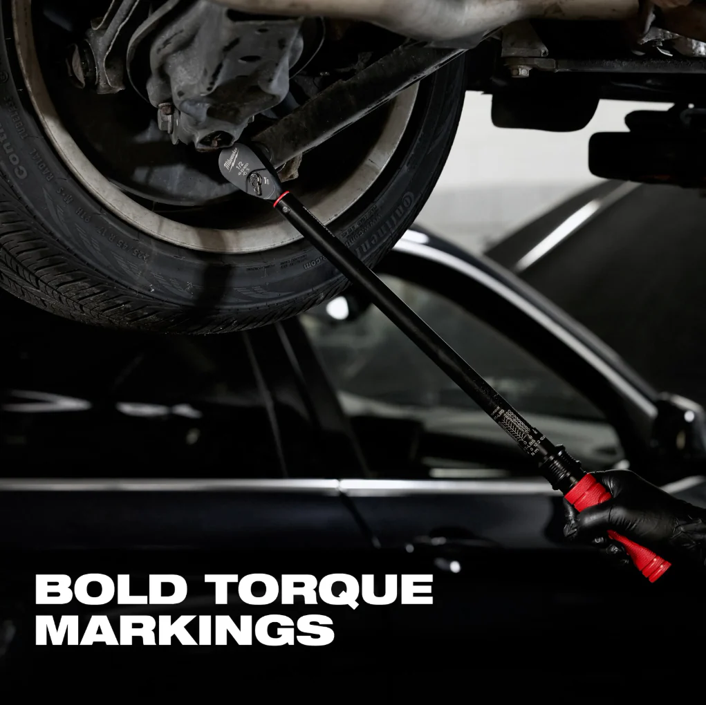 Milwaukee 48-22-9203 - 1/2" Drive Click Torque Wrench (50-250 ft·lbf) - Image 6